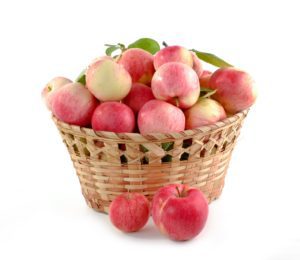 Apples in a basket - autumn style