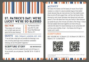 Sample FHE Lesson Ideas